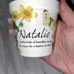 Little Candle in 'Natalie' Pot