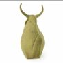 Bull Sculpture - Patinated Bronze Image 8
