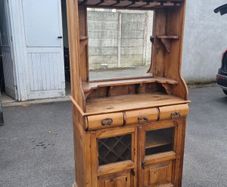 Modern Pine Drinks Cabinet