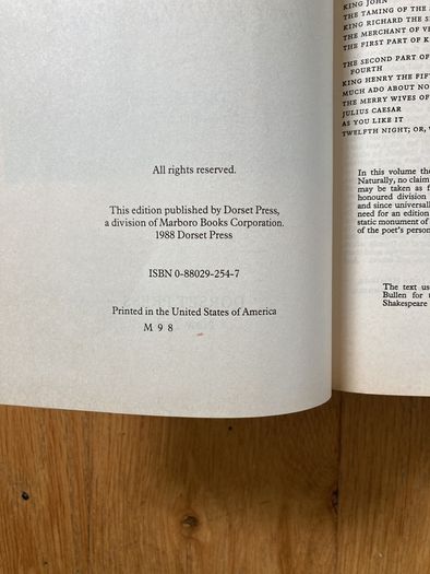 William Shakespeare the complete works