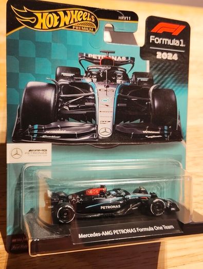 Hot Wheels Formula 1 Premium (F1) 2024 George Russel #63 Mercedes-AMG Petronas