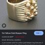 9-carat gold keeper's ring Image 7