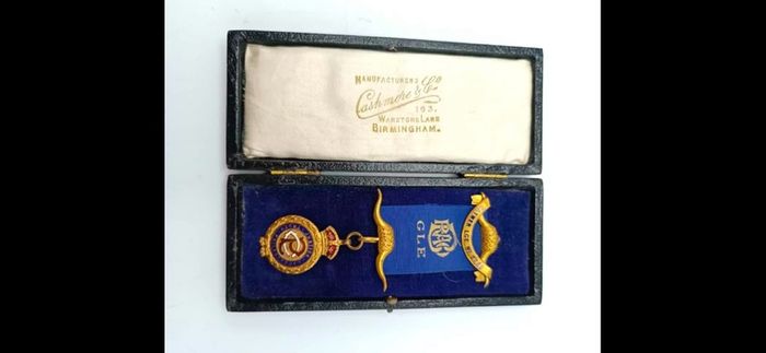 RAOB Gilt & Enamel Medal