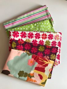 6 Yards of various designer fabrics 100% cotton