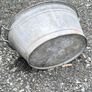 antique 60L galvanized tub Image 5