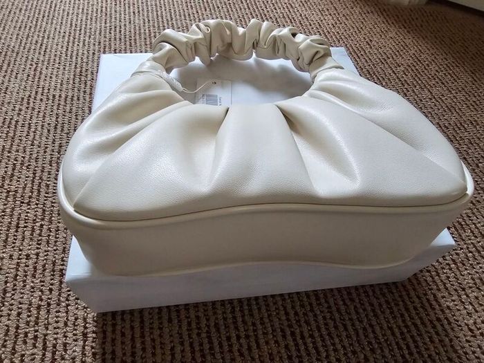 Brand New Jw Pei Gabbi Ruched Hobo Handbag - Ivory