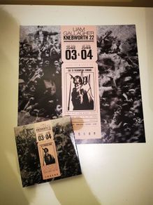 Liam Gallagher Signed  Poster & Knebworth CD