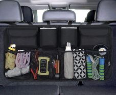 Car Boot Organiser Waterproof Kick Mats Car Organiser Seat Back Protectors, Multi-Pocket Children's Travel Storage, Durable Foldable Cargo Net Storage for Car Backseat Cover (FREE SHIPPING)