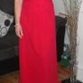 Stunning Red Maxi Dress by Irish Designer Deborah Veale Image 7