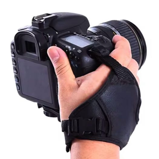 Hand Grip - Leather Hand Strap for Camera