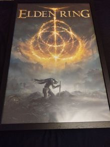 framed poster