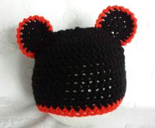 Handmade newborn baby hats