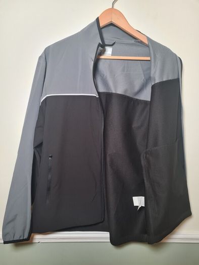 mens CALLAWAY golf top full zip track top windbreaker water resistant size Small