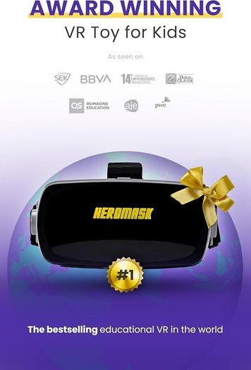 VR Headset Maths educational games times tables subtraction  for kids old Fun games VR Maths set 3D glasses Cool for girls and boys Learning toys Language