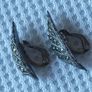 Vintage sterling silver earrings Image 3
