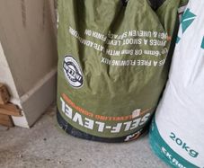 concrete and self leveling compound