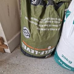 concrete and self leveling compound