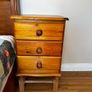 Pine wood chest drawer Image 4
