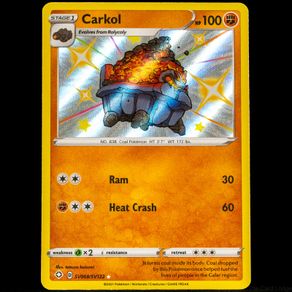Carkol SV068/SV122 Baby Shiny Vault Holo Rare Shining Fates Sword Shield Pokemon Card