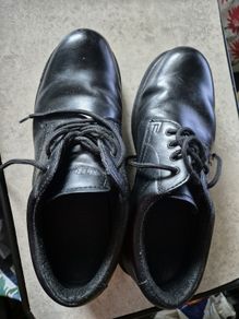 Dr Martens Black Work Shoes - Size 8