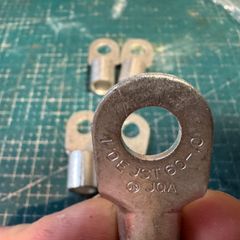 Flexi 60 mm sqr core cable lug with 10 mm hole, pair