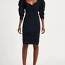 Ba&sh Black Bodycon Mini Dress Image 7