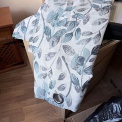 duck egg blue curtains