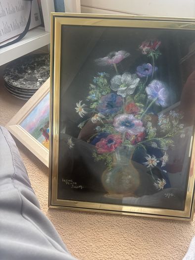 50 year old chalk art