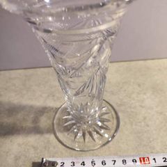Lovely Crystal Bohamine  Vase .