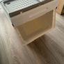 Stackable Storage Boxes on Wheels with Front Lid Plastic Storage Containers Image 3