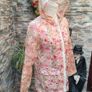 Topshop Womens Multicoloured Floral Rain Coat Size 10 Perfect for festival season Image 5