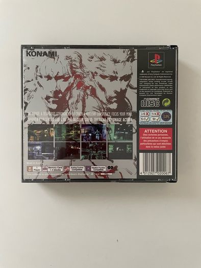 PlayStation 1 PS1 Metal Gear Solid  Special Missions PAL Europe 3 Discs 2 Manuals Complete