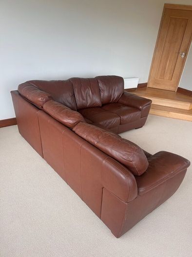 Leather Corner Sofa