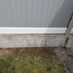 Concrete base panel
