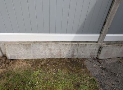 Concrete base panel