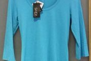 Brand New,  Turquoise top
