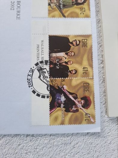 Stamps.Irish Rock Legends.2002