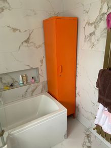 Orange Steel Locker