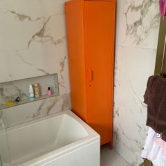 Orange Steel Locker