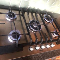 Zanussi 5 ring gas hob