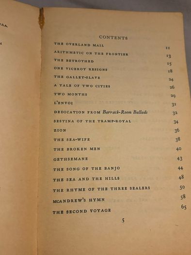 Selected Verse by Rudyard Kipling 1977