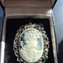 Vintage Cameo Brooch Image 3