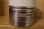 No7 Future Renew Day Cream SPF40 50ml. Night Cream available Also. Pictures later