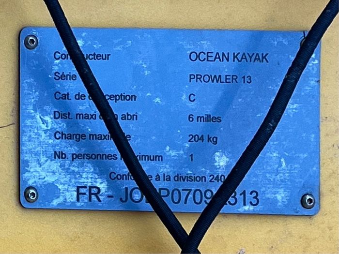fishing kayak - prowler 13