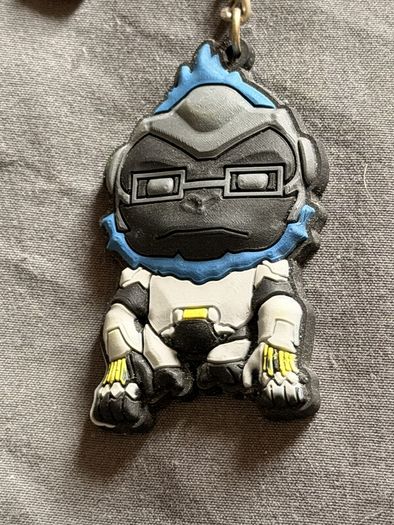 Overwatch Funko Pop + Backpack Hangars + Keychains, Backpack Hangers