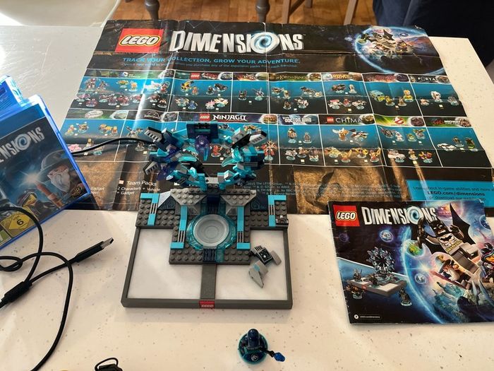 LEGO Dimensions PS4 / PS5 Starter Pack + Huge 40+ Expansion Bundle (Characters & Vehicles)
