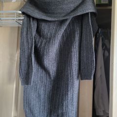 F&F Long grey jumper / jumper dress S NEW