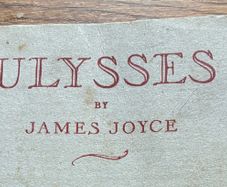Ulysses James Joyce 1933 3rd edition Vol 1