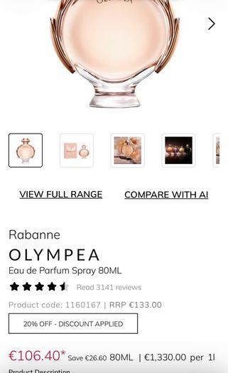 Paco Robanne Olympea