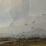 Original Irish Watercolour Painting -  "Top of the Hill" by John J. Marshall (55 x 45 cm) Image 6